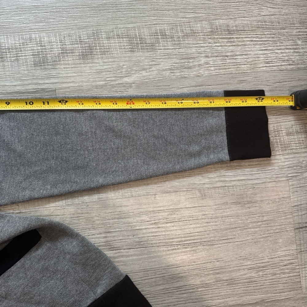 Vila  milano Women's Gray and Black Sweatshirt size L - Picture 6 of 8